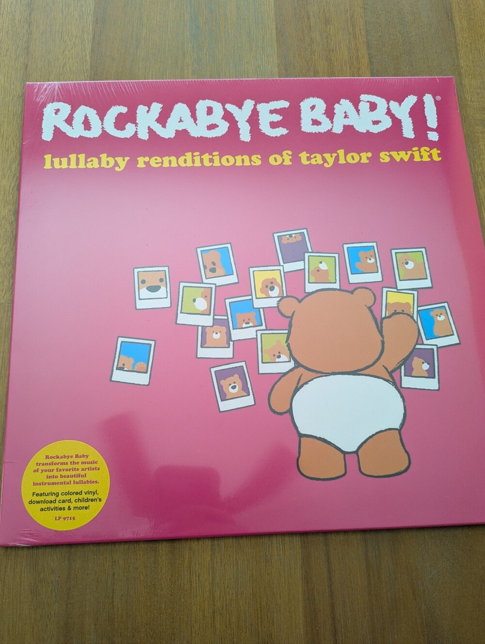 Taylor Swift Rockabye Baby! Pink Vinyl Record